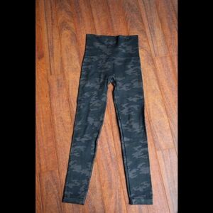 Spanx camo compression leggings